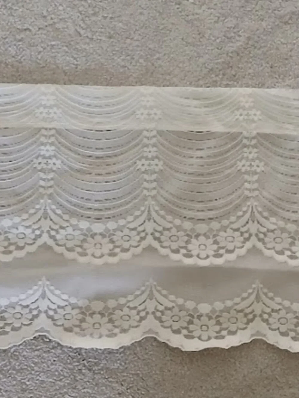 Vintage Lichtenberg Lace Window Valance